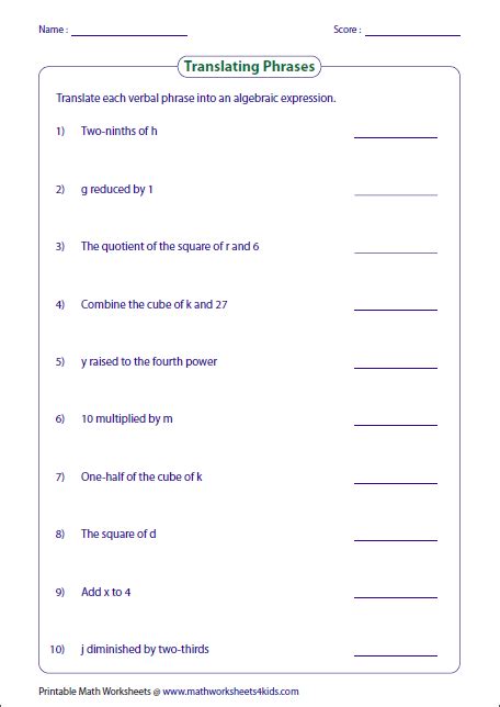 linear equations   variable word problems class