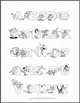 Alphabet Coloring Animal Pages Sheets Sheet Kids Book Animals Studenthandouts Printable Printables Print Worksheets Pdf Learning Activity Handouts Activities Click sketch template