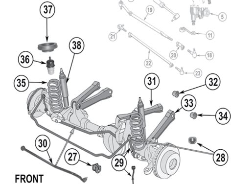 understanding  front suspension system   jeep cherokee terry top