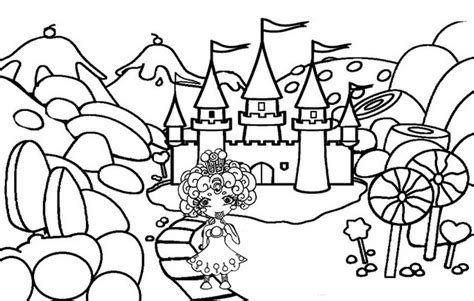 delightful candyland coloring pages  children coloring pages