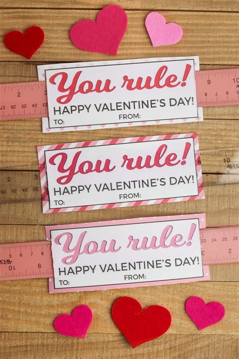 rule valentine   printable great  classrooms