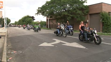 Hundreds Of Motorcycle Riders Honor Fallen Officers During Ride To