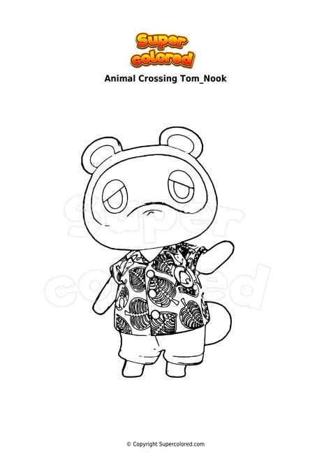 animal crossing coloring pages animal coloring pages