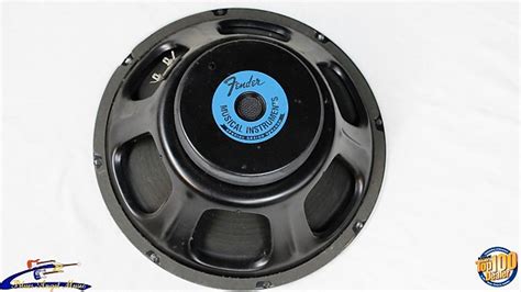 fender   special design blue label speaker   reverb