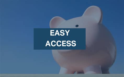 easy access accounts uk money   masses