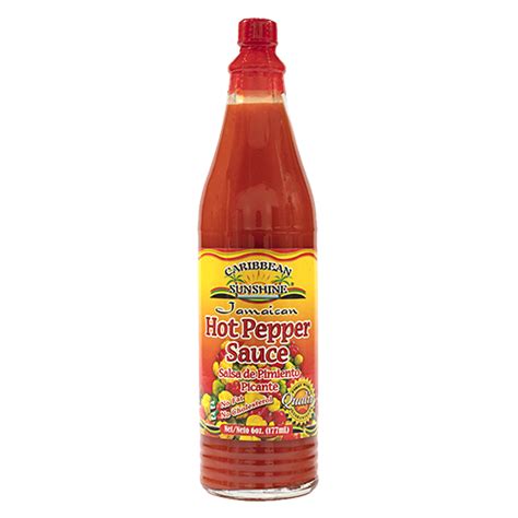 caribbean sunshine jamaican hot pepper sauce