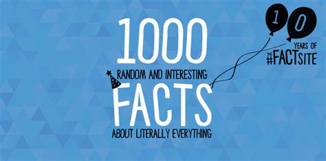 interesting facts  literally   fact site