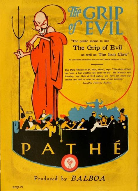grip  evil pathe films pathe film moving pictures vintage movies