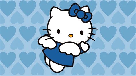 blue  kitty wallpapers top  blue  kitty backgrounds wallpaperaccess