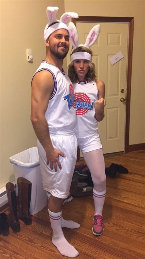 couples halloween costume spacejam tune squad bugs and lola cosmo and