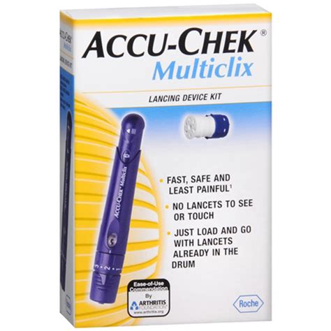 accu chek multiclix lancet device kit  kit fsastorecom