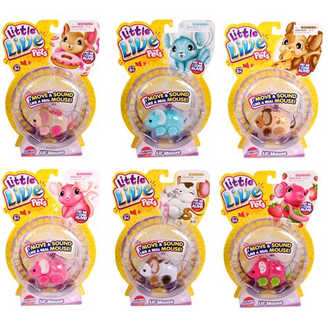 pets lil mouse series  choice  packs  supplied