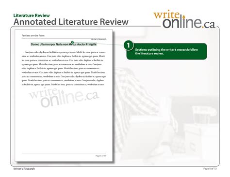 write  literature review writing guide parts   literature