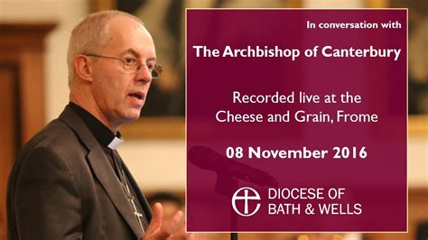 in conversation with the archbishop of canterbury youtube