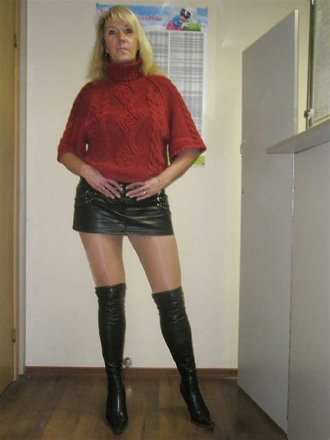 Amateur Milf Leather Skirt 101 Pics 2 Xhamster