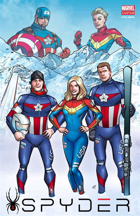 u s ski team s new uniforms are marvel superhero costumes