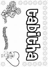 Tabitha Coloring Bible Template Pages sketch template