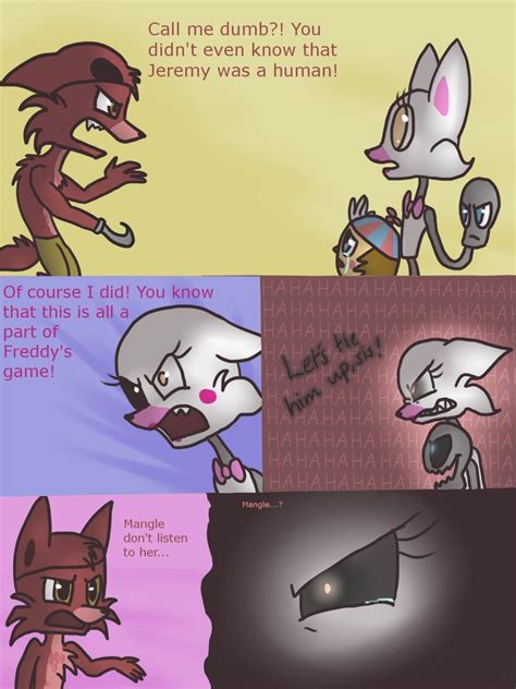 fnaf silly comic foxys pride part 20 by maria ben on deviantart foxy fnaf five nights at