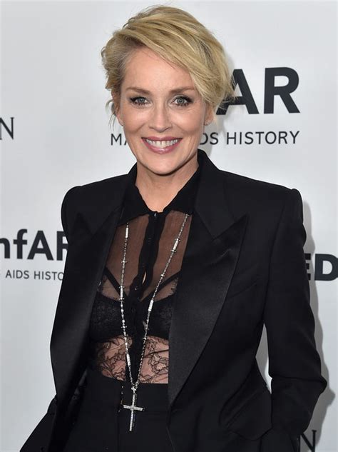 Sharon Stone 58 Looks Incredible As She Flaunts Enviable Figure In