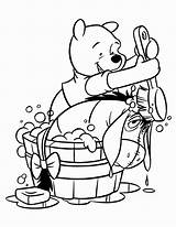 Hygiene Pooh Washes sketch template