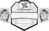 Belt Drawing Wrestling Paintingvalley Collection Wwe Coloring Pages sketch template