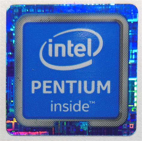 intel pentium  sticker   mm     vath ventures