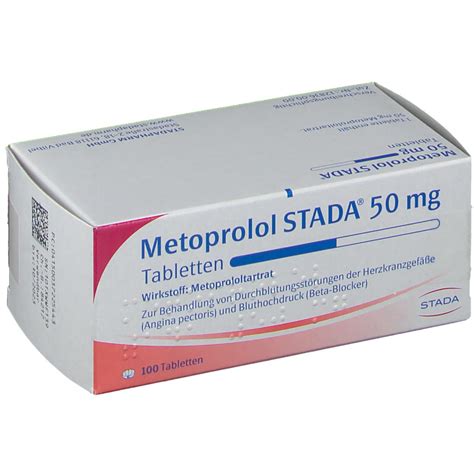 metoprolol stada  mg  st shop apothekecom