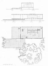 Farnsworth Mies Rohe Suelo Sesenta Metro sketch template