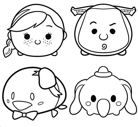 disney tsum tsum coloring pages coloring pages