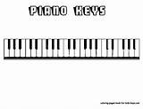 Piano Coloring Kids Pages Musical Printable Music Instrument Keys Sheet Keyboard Lessons Sheets Print Notes Stuff Real Learning Fun Pianos sketch template