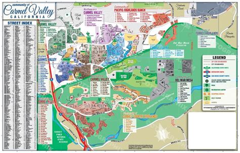 carmel valley san diego map zip code map