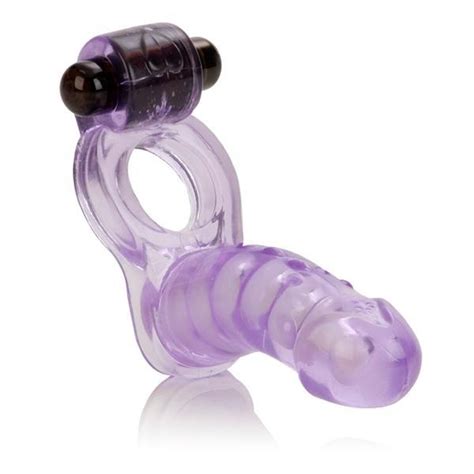 Double Diver Dual Penetration Vibrating Cock Ring On