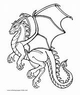 Flying Dragon Coloring Pages Getcolorings Colori Printable sketch template