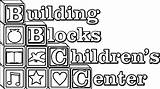 Coloring Building Blocks Center Children Pages Wecoloringpage sketch template