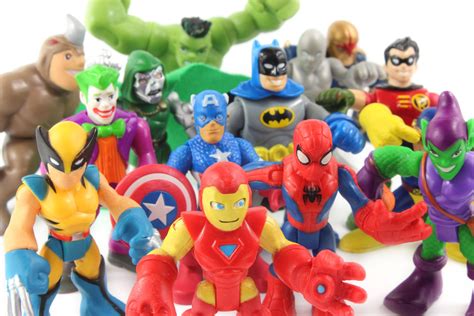 top  superhero action figure series lines