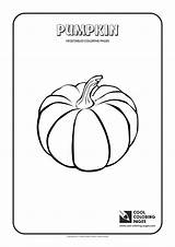 Coloring Pages Pumpkin Cool Vegetables Radish sketch template