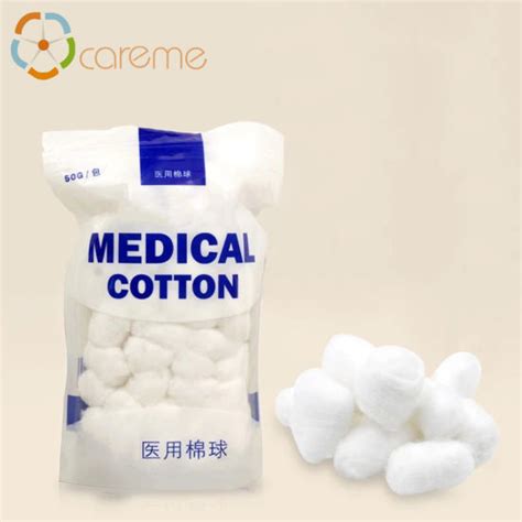 china high quality  pure cotton sterilize alcohol cotton ball white