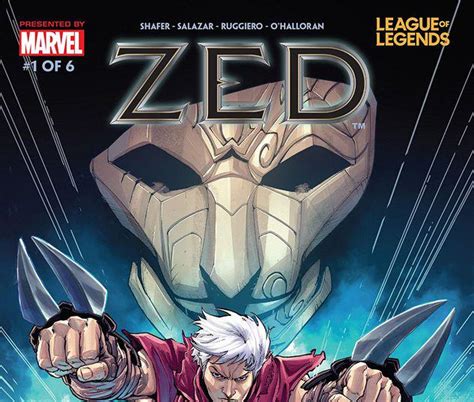 League Of Legends Zed 2019 1 Comic Issues Marvel