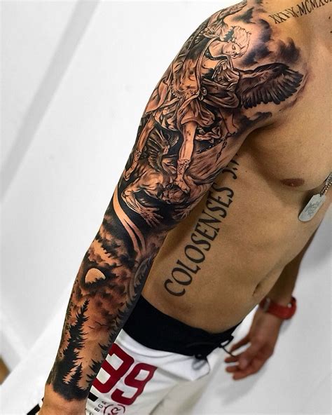 Tattoos Arm Sleeve Tattoos Half Sleeve Tattoos For Guys Best Sleeve