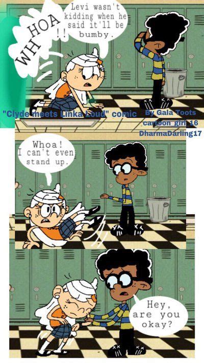 Clyde Meets Linka Loud Comic 1 By Galatoots With Images