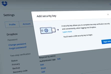 dropbox adds support  fido uf strong authentication yubikeys yubico