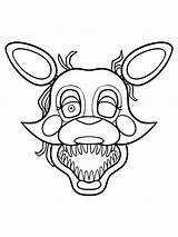 Foxy Animatronics Coloring4free 2707 Mycoloring sketch template