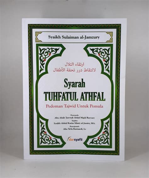 Buku Syarah Tuhfatul Athfal Lazada Indonesia