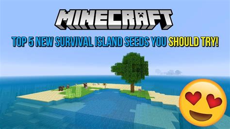 Minecraft Top 5 New Survival Island Seeds You Should Try