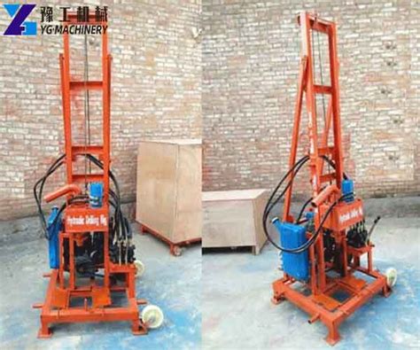 portable water  drilling rigs price mini borewell machine yg