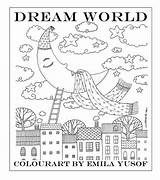 Dreamworld Designlooter Emila Yusof sketch template