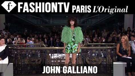 John Galliano Designer S Inspiration With Bill Gaytten Spring Summer