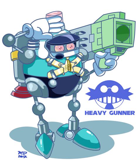 sonic mania heavy gunner  thatdudethatdraws  newgrounds