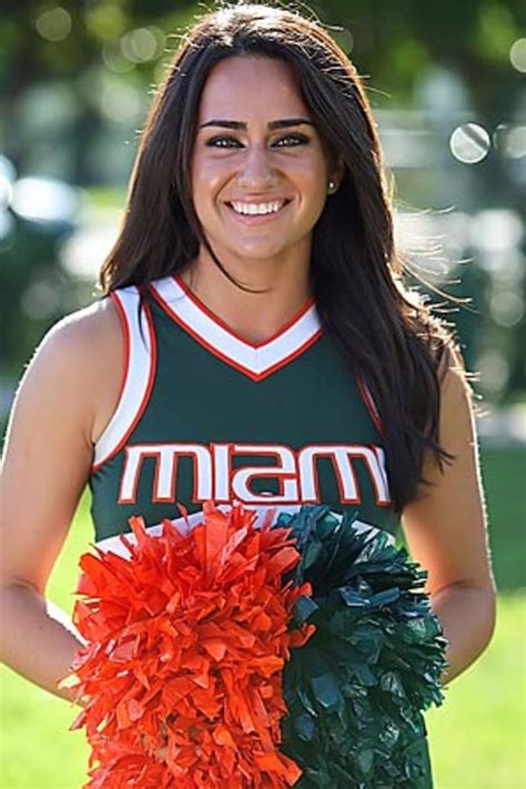 cheerleader of the week miami s nicky sports illustrated