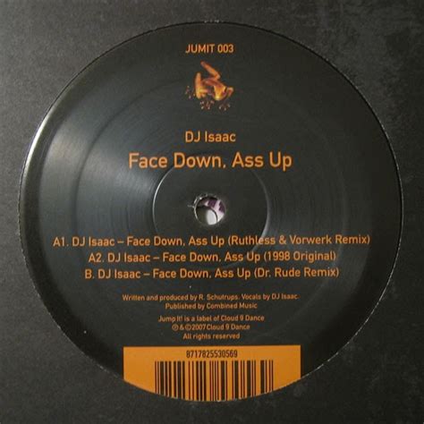 Dj Isaac Face Down Ass Up 12 Inch Rip